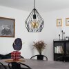 ZAREMBO Pendant Light black, 1-light source