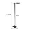 Steinhauer STEKK Floor Lamp LED black, white, 1-light source