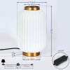 DYCE Table lamp brass, 1-light source