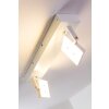 Guyana ceiling spotlight LED chrome, white, 2-light sources