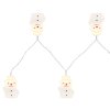 Globo BAILY rope lights LED white, 10-light sources