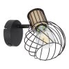Globo LUISE Spotlight black, 1-light source