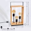 KABIMOI Table lamp Light wood, 3-light sources
