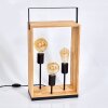KABIMOI Table lamp Light wood, 3-light sources