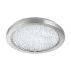 Eglo AREZZO 2 ceiling light LED Crystal optics, matt nickel, 1-light source