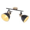 Globo WIHO Spotlight black, 2-light sources