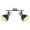 Globo WIHO Spotlight black, 2-light sources