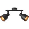 Brilliant ROLET Spotlight black, 2-light sources