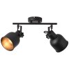 Brilliant ROLET Spotlight black, 2-light sources