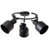 Brilliant ROLET Spotlight black, 3-light sources
