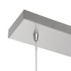 Steinhauer TALLERKEN Pendant Light LED stainless steel, white, 3-light sources