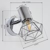 Globo Wand- und ceiling spotlight chrome, 1-light source