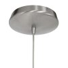 Steinhauer TALLERKEN Pendant Light LED stainless steel, white, 1-light source