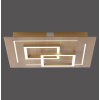 Paul Neuhaus Q-LINEA Ceiling Light LED Light wood, 4-light sources, Remote control