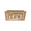 Paul Neuhaus Q-LINEA Ceiling Light LED Light wood, 4-light sources, Remote control