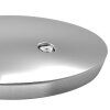 Steinhauer TALLERKEN Table lamp LED stainless steel, white, 1-light source