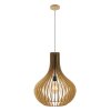 Steinhauer SMUKT Pendant Light beech, black, 1-light source