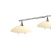 Steinhauer TALLERKEN Pendant Light LED stainless steel, white, 4-light sources