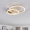 MALANJE Ceiling Light LED matt nickel, 2-light sources