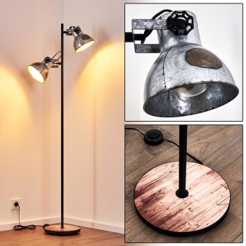 Hora Floor Lamp black, 2-light sources