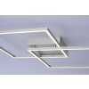 Paul Neuhaus Q-Inigo Ceiling Light LED stainless steel, 2-light sources, Remote control