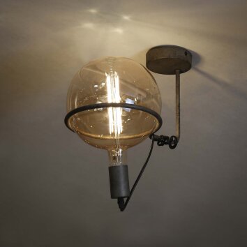 OSTUNI Ceiling Light silver, 1-light source