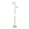 Steinhauer GEARWOOD Floor Lamp Dark wood, white, 1-light source