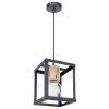 Globo HAGAR Pendant Light black, 1-light source