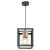 Globo HAGAR Pendant Light black, 1-light source