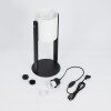 GIBRALTER Table lamp black, 1-light source