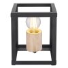Globo HAGAR Table lamp black, 1-light source