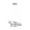 Paul Neuhaus Q-VITO Pendant Light LED silver, 2-light sources, Remote control