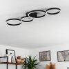 GRASSE Ceiling Light LED black, 1-light source
