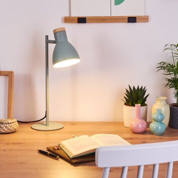 CHATSWORTH Table lamp green, 1-light source