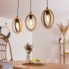 KINTORE Pendant Light black, 3-light sources
