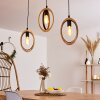KINTORE Pendant Light black, 3-light sources