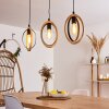 KINTORE Pendant Light black, 3-light sources