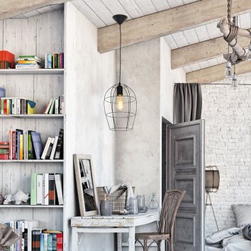 Steinhauer MINIMALICS Pendant Light black, 1-light source