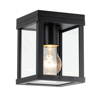 KS Verlichting HUIZEN Outdoor Wall Light black, 1-light source