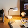 PINEDA Table lamp LED chrome, white, 1-light source