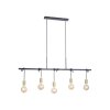 Leuchten-Direkt TAMARA Pendant Light black, 5-light sources