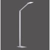 Paul Neuhaus Q-HANNES Floor Lamp LED silver, 1-light source, Remote control