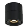 Steinhauer FEZ Ceiling Light LED black, 1-light source