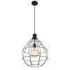 Globo EDWIN Pendant Light black, 1-light source