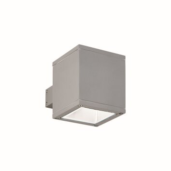 Ideal Lux SNIF Outdoor Wall Light grey, 1-light source