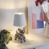 INUPAL Table lamp silver, 1-light source