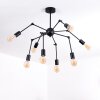 CONGAL Ceiling Light black, 8-light sources