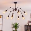 CONGAL Ceiling Light black, 8-light sources