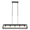 Steinhauer BUCKLEY Pendant Light black, 5-light sources