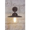 Nordlux Luxembourg wall light brown, rust-coloured, transparent, clear, 1-light source